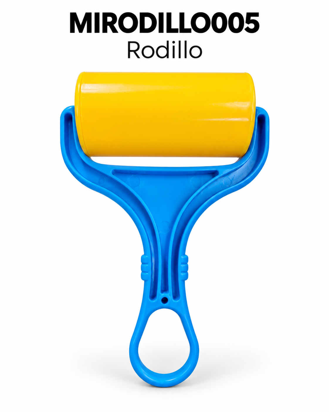 Rodillo plástico para masas y manualidades. 8.5x13cm vista 2